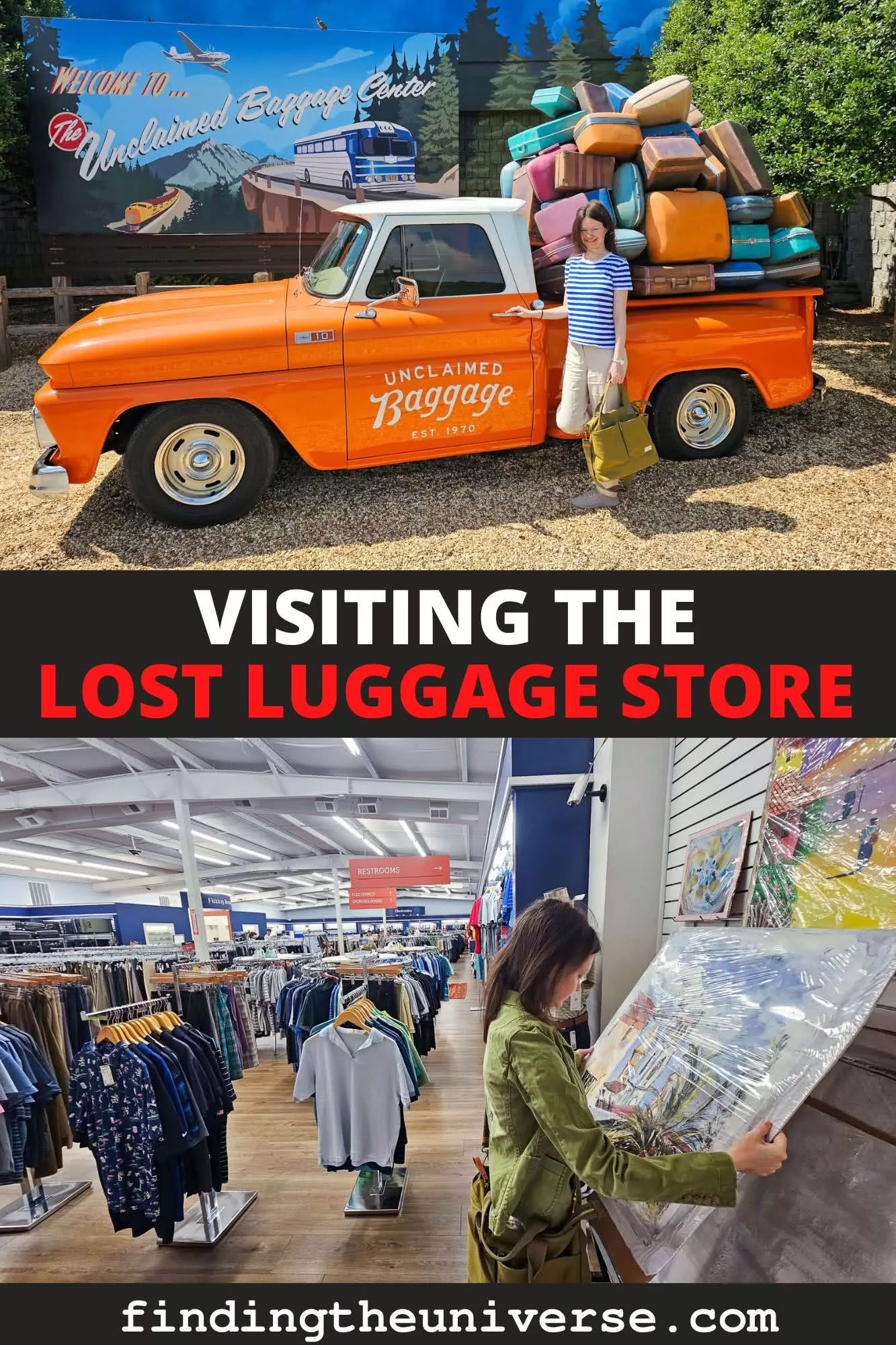 Visiting the Unclaimed Baggage store in Scottsboro Alabama, what it is like and whether it is worth it