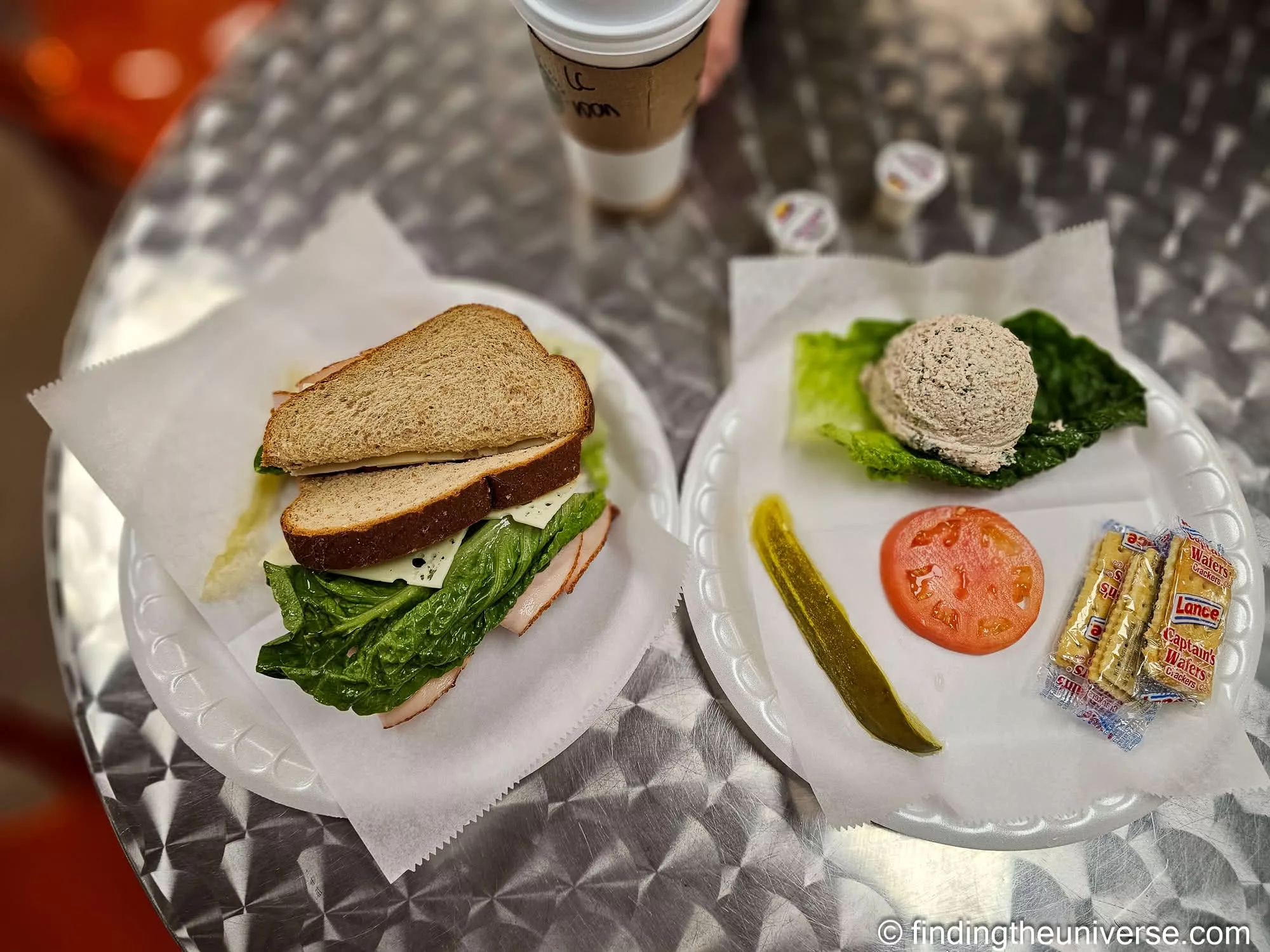 Cups Cafe inside Unclaimed Baggage