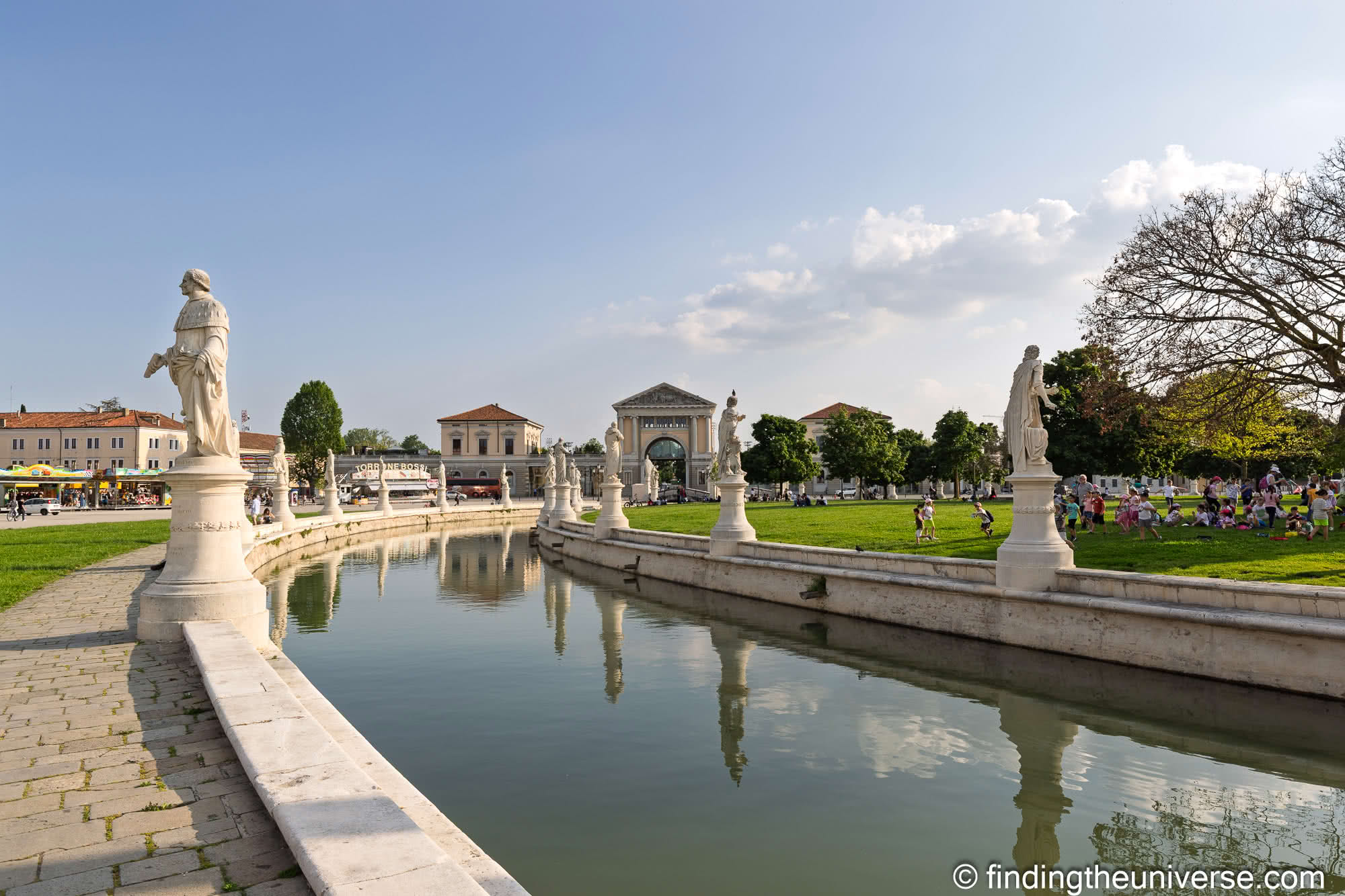 Prato della Valle Padua by Laurence Norah