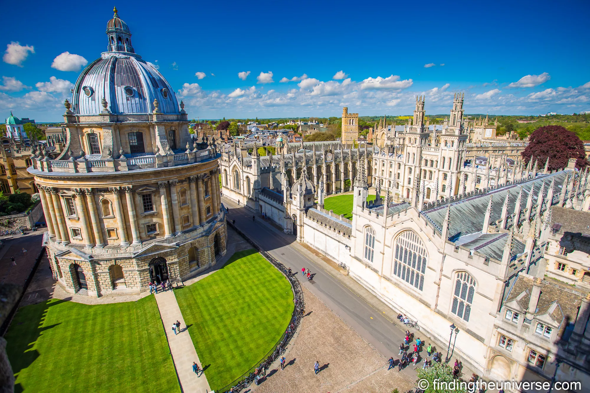 Radcliffe camera from above