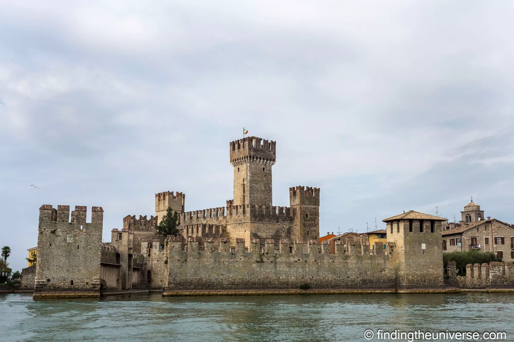 Sirmione Castle by Laurence Norah