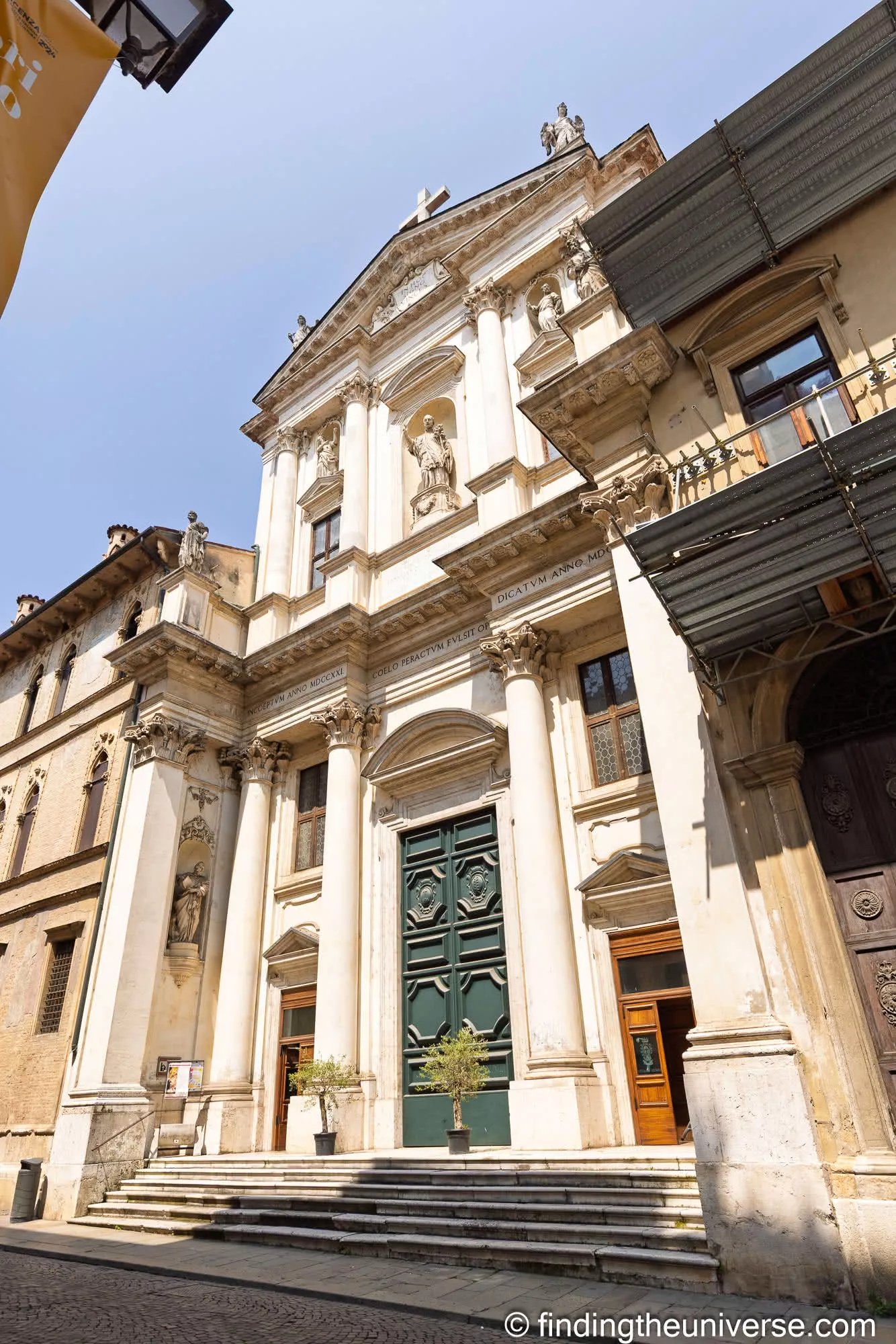 Corso Andrea Palladio, the main street through Vicenza's historic centre, lined with Renaissance palazzi