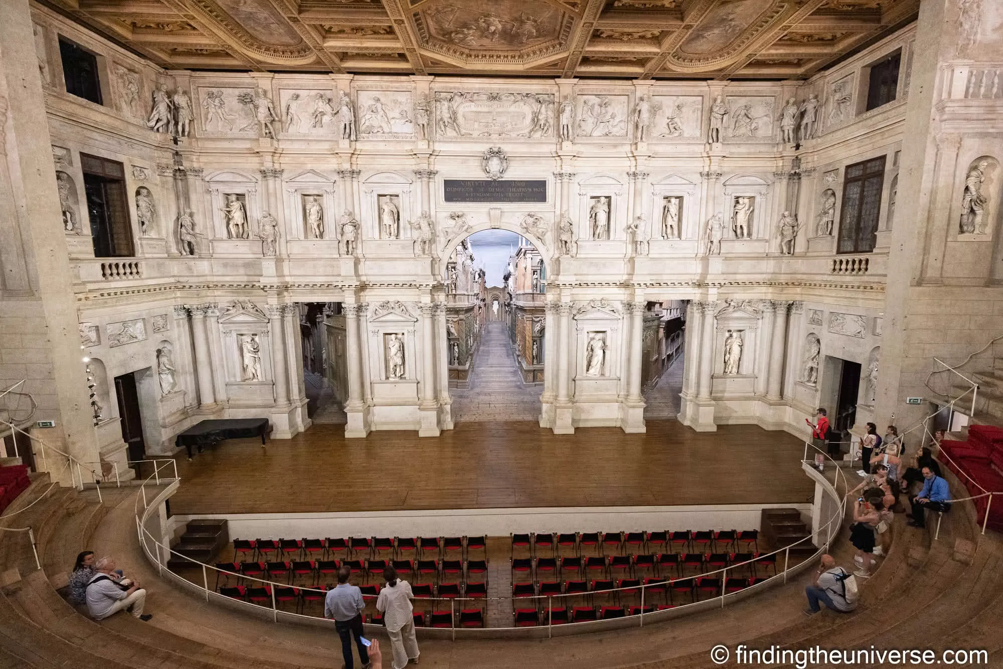 Teatro Olimpico Vicenza by Laurence Norah