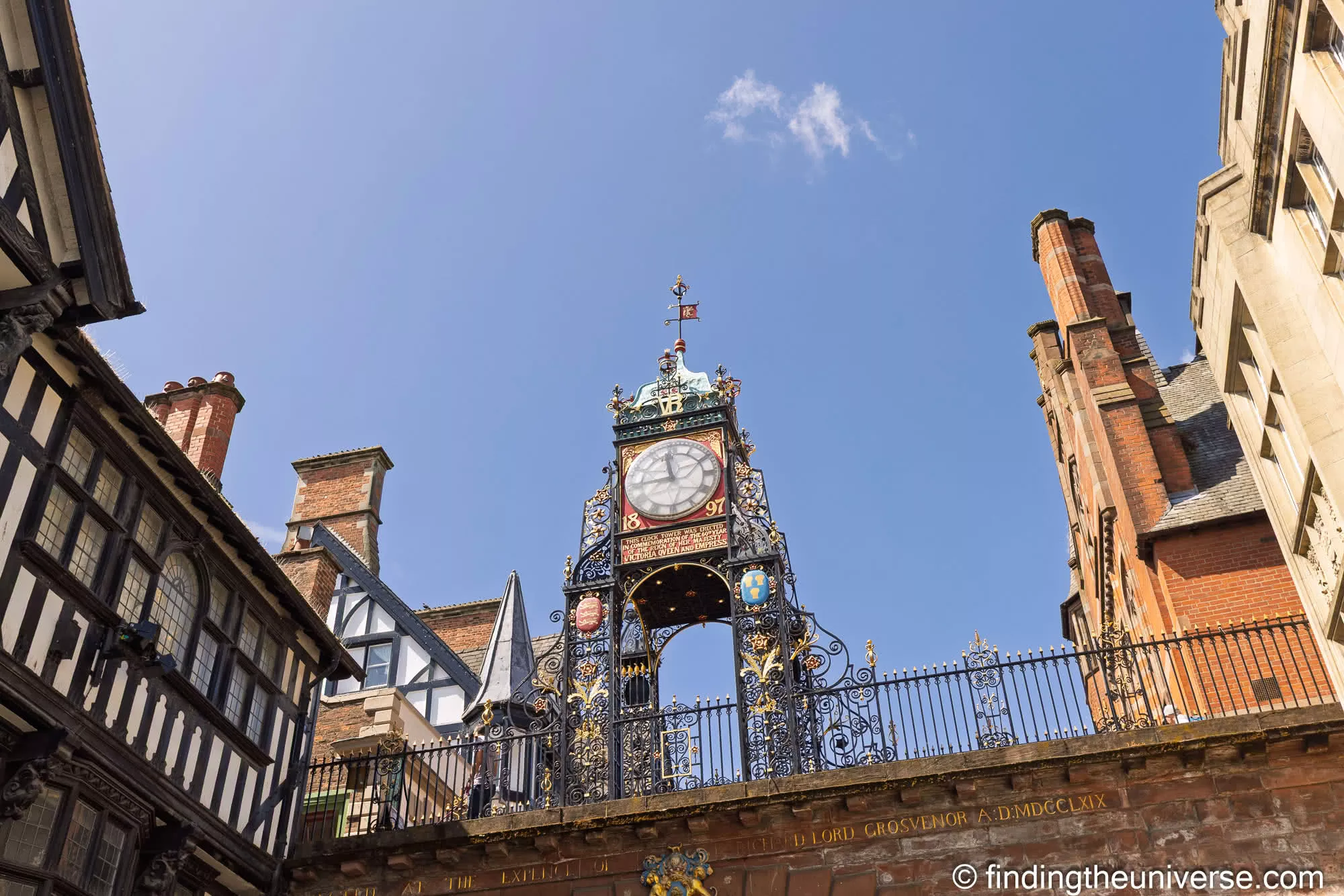 The Eastgate Clock Chester by Laurence Norah-3