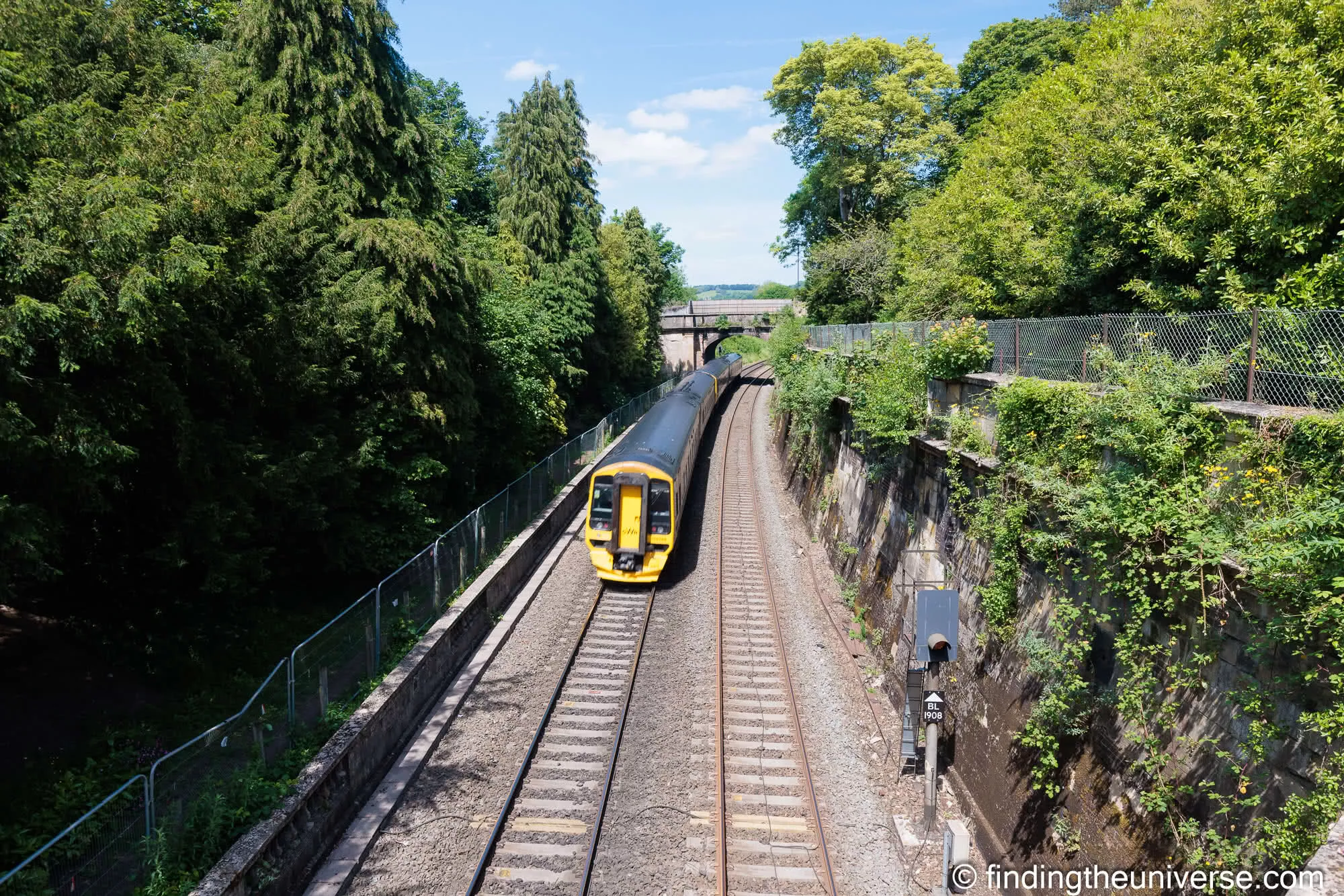 Train into Bath by Laurence Norah