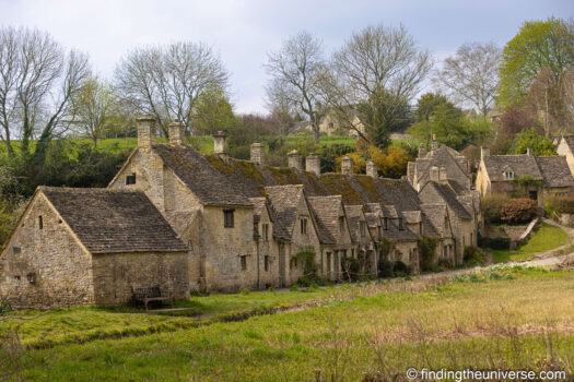 Arlington Row cottages at Bibury in the Cotswolds
