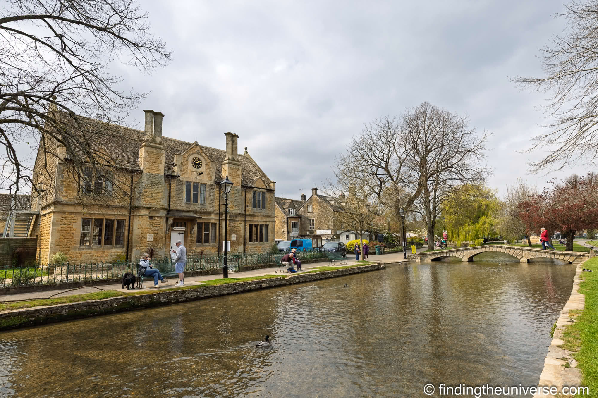 Bourton-on-the-Water footbridges over the Windrush