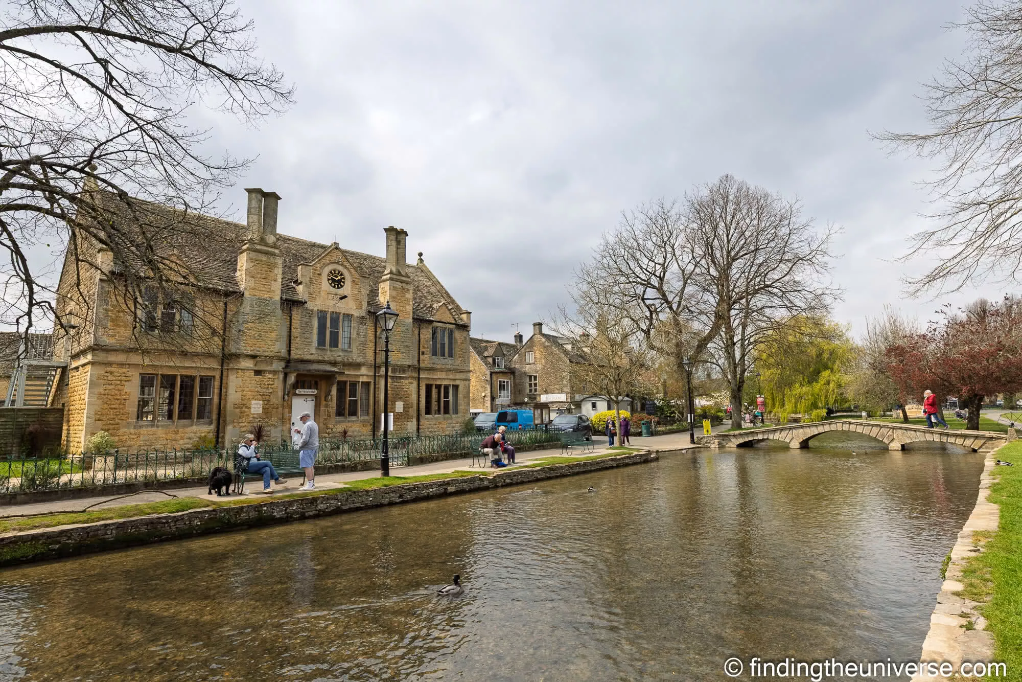 Bourton-on-the-Water footbridges over the Windrush