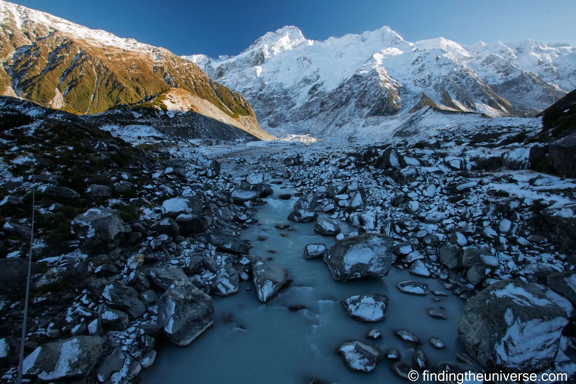 Hooker Valley Track Mount cook by Laurence Norah