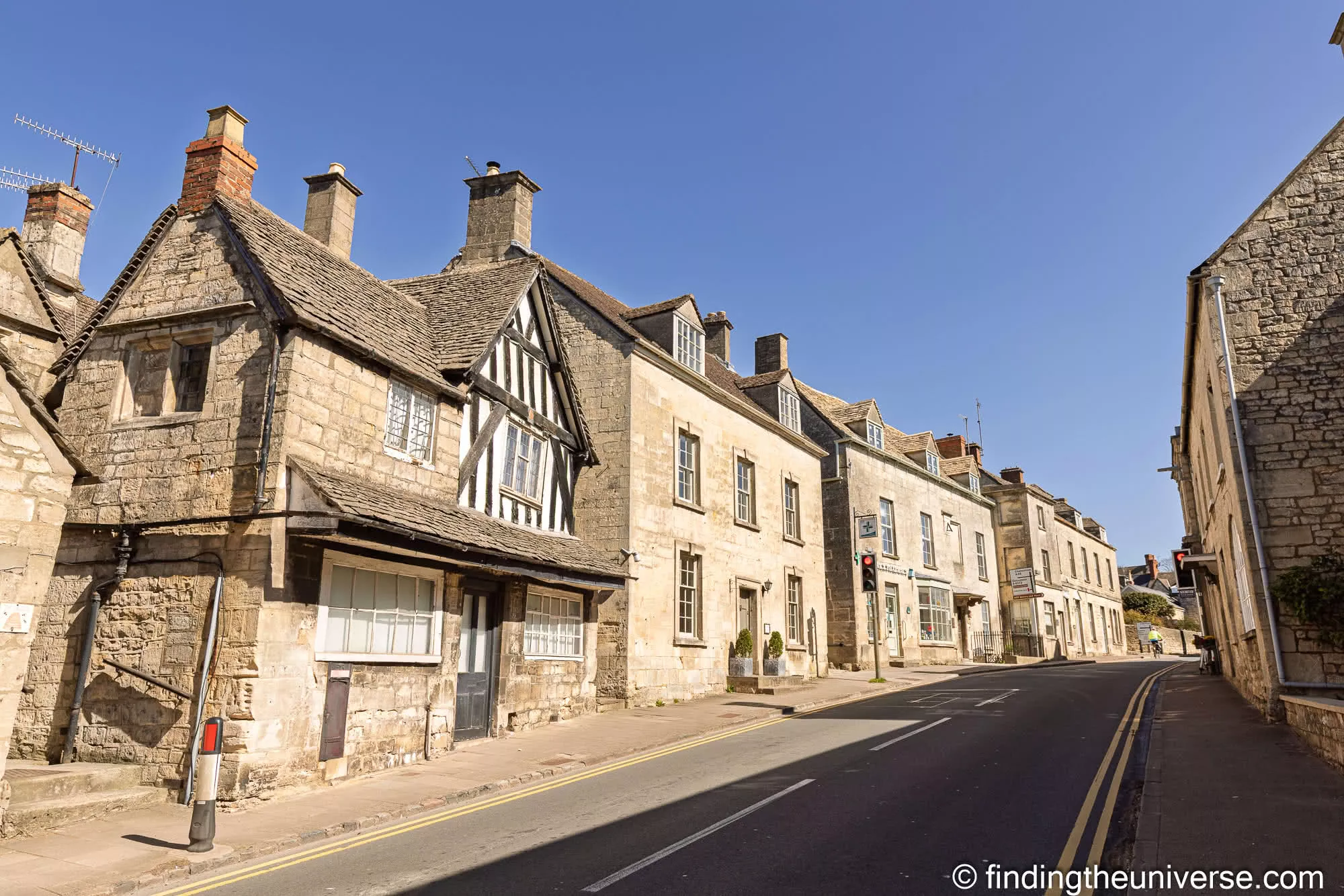 Painswick timber-framed house on New Street