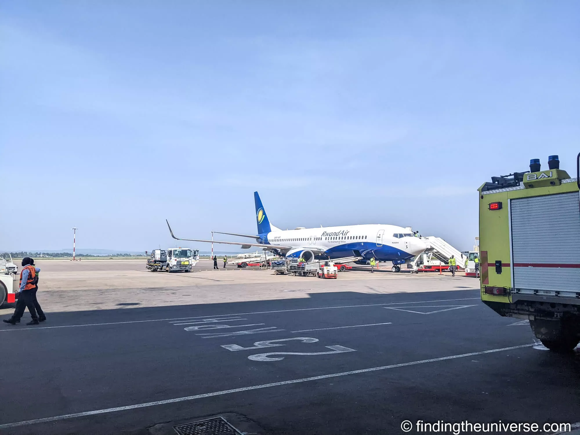 Rwanda airplane 
