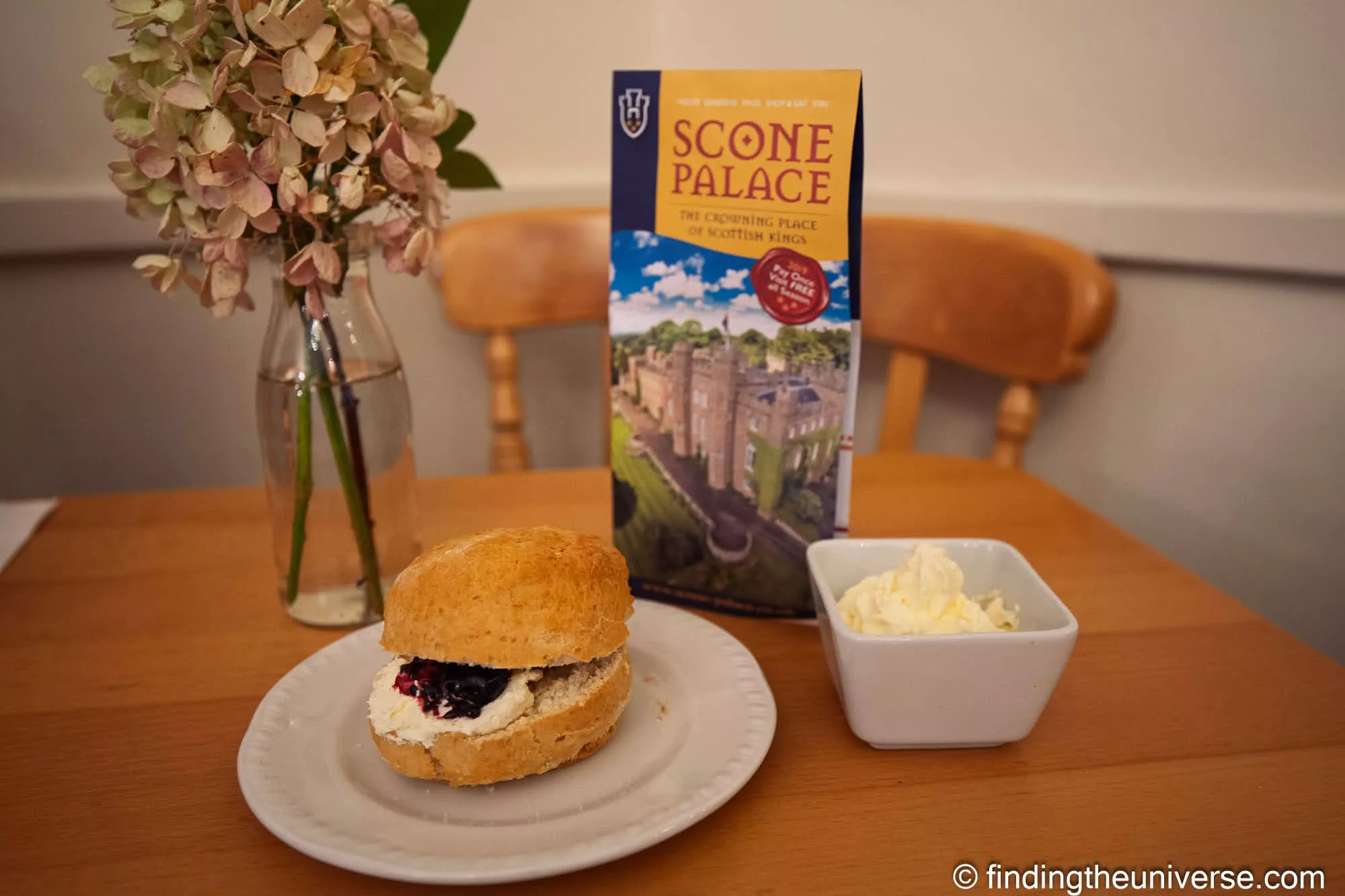 A scone at Scone Palace
