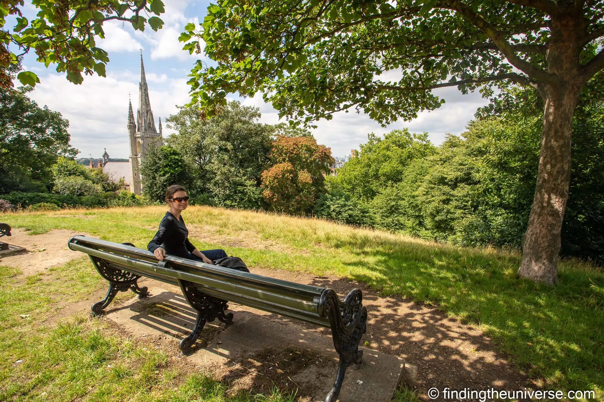 Bench in Greenwich Park