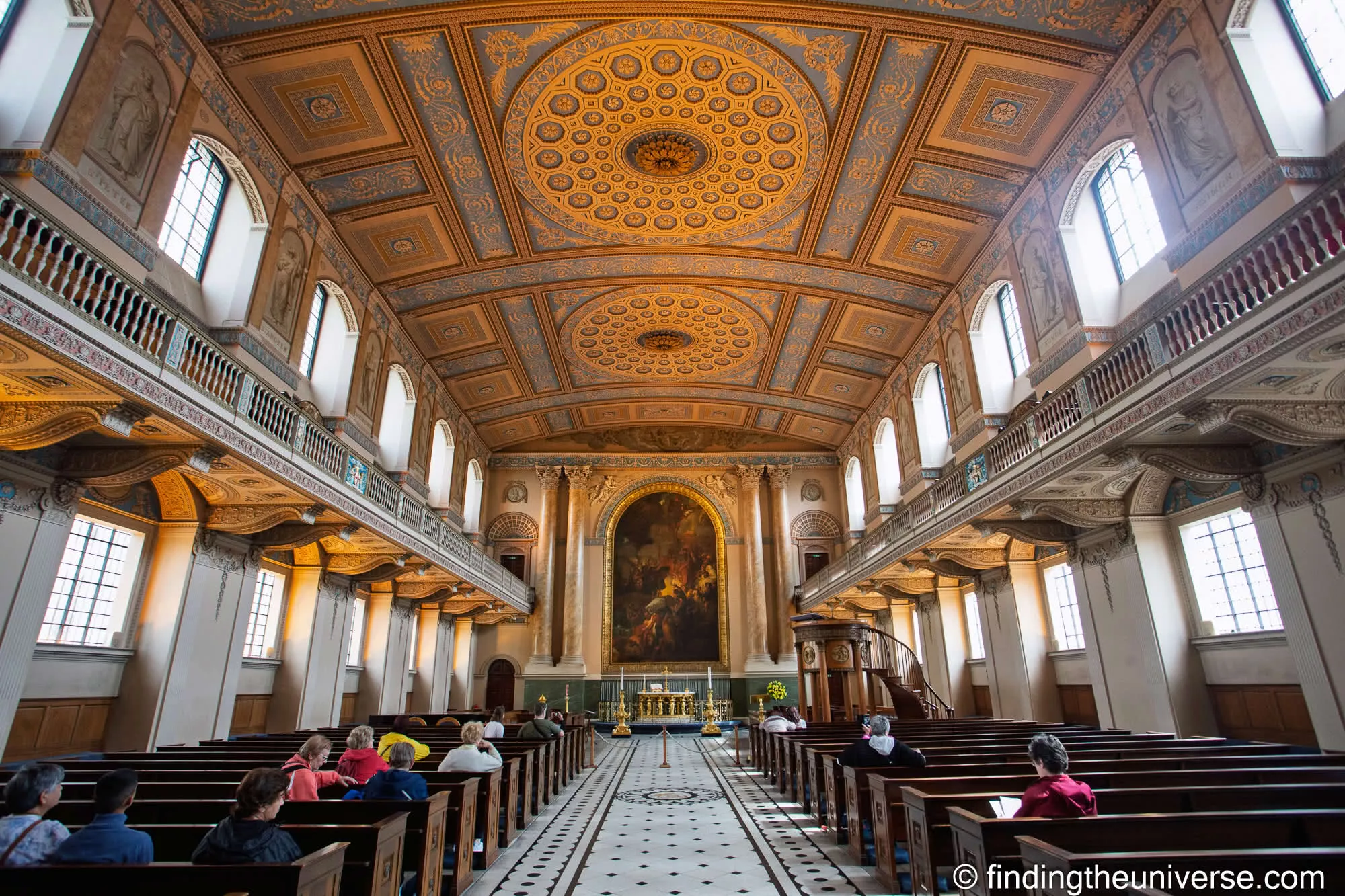 Chapel of St Peter and St Paul, Old Royal Naval College