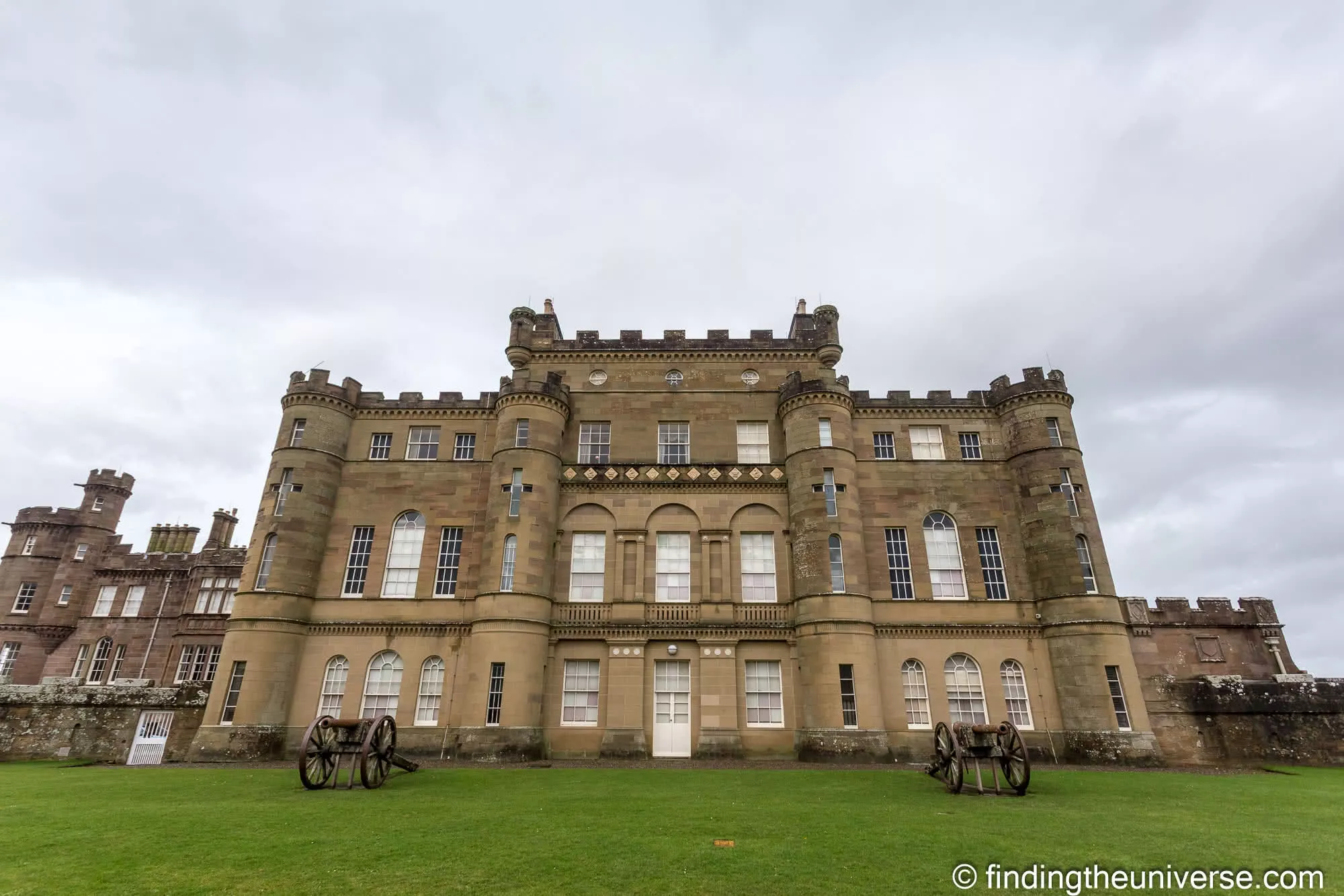 Culzean Castle and its cannons