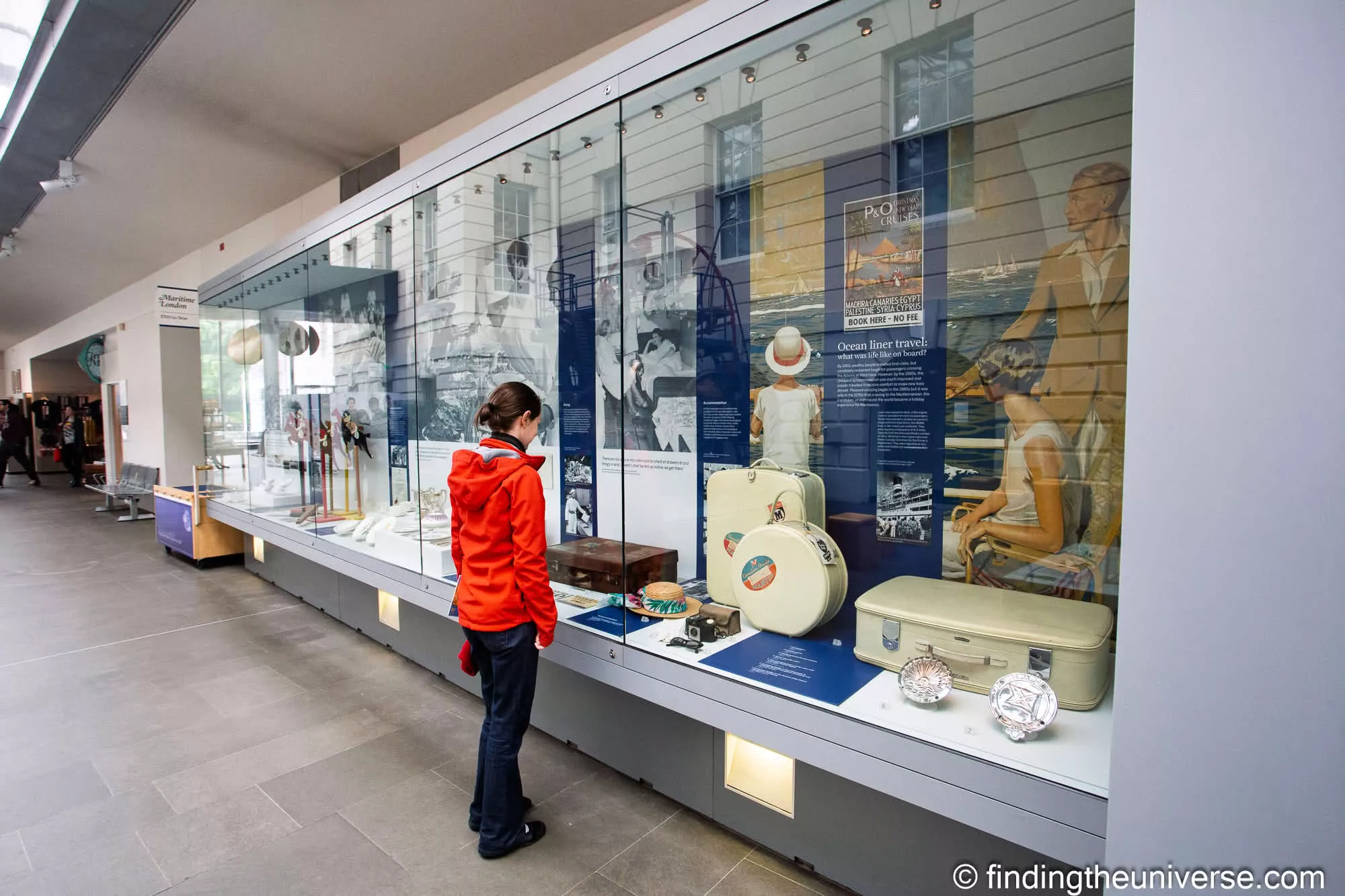 Ocean liner gallery, National Maritime Museum