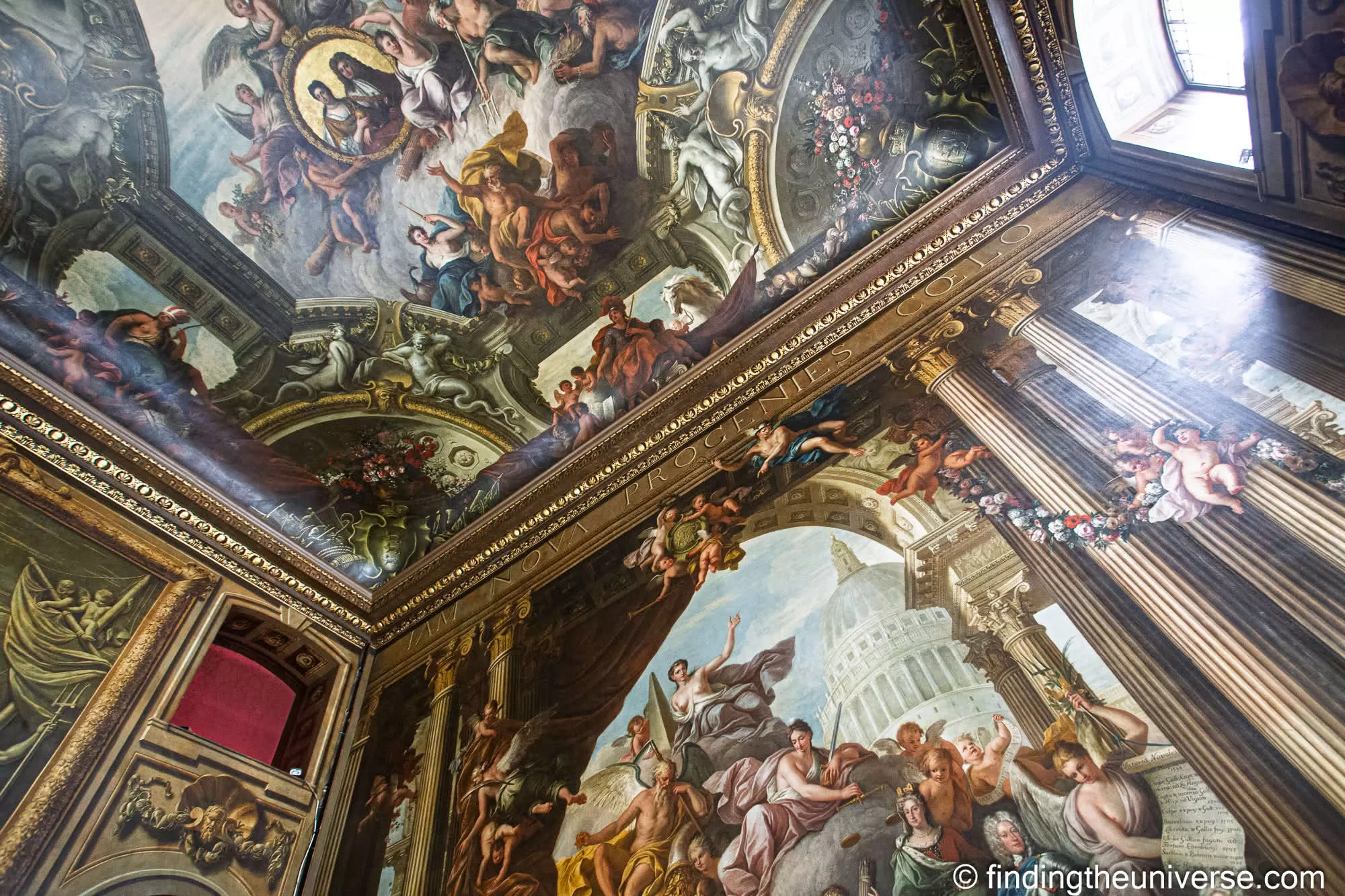 Painted Hall ceiling, Old Royal Naval College