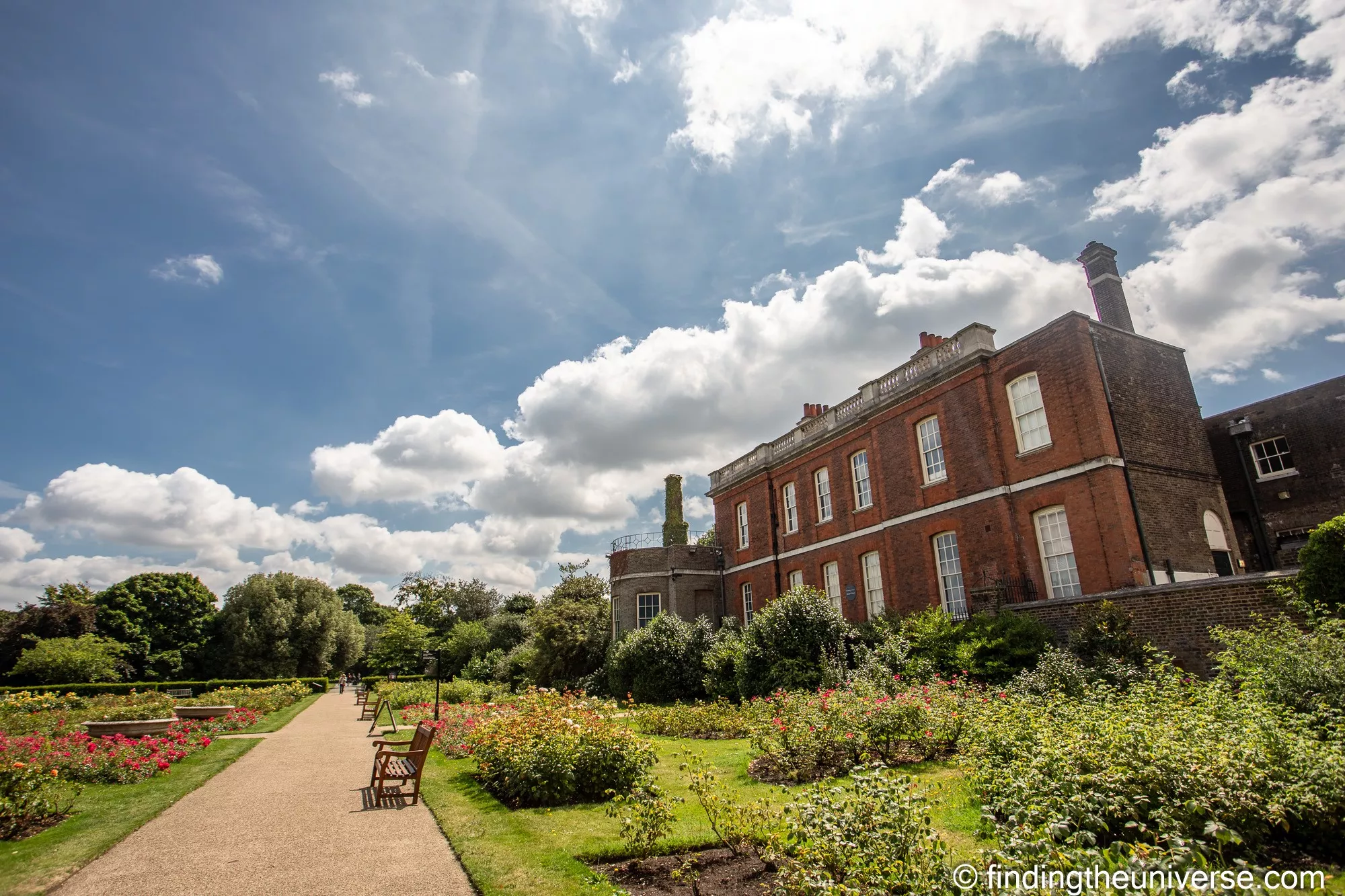 Ranger's House and the rose garden