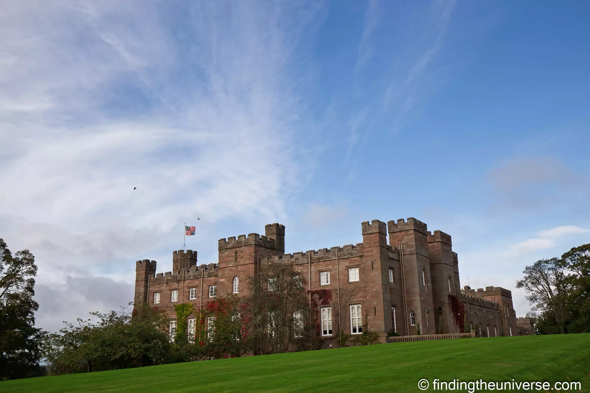 Scone Palace from the lawn
