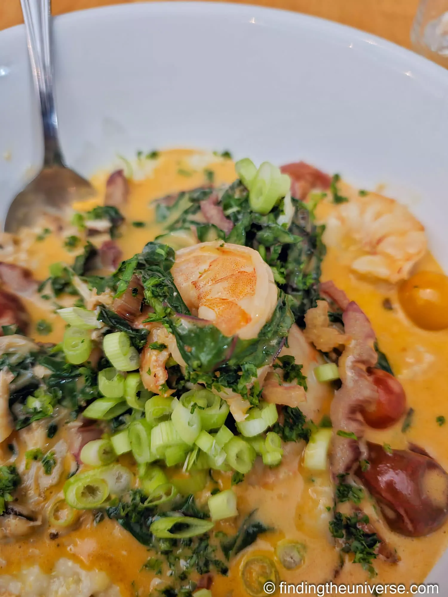 Shrimp and grits at The Noble South on Dauphin Street