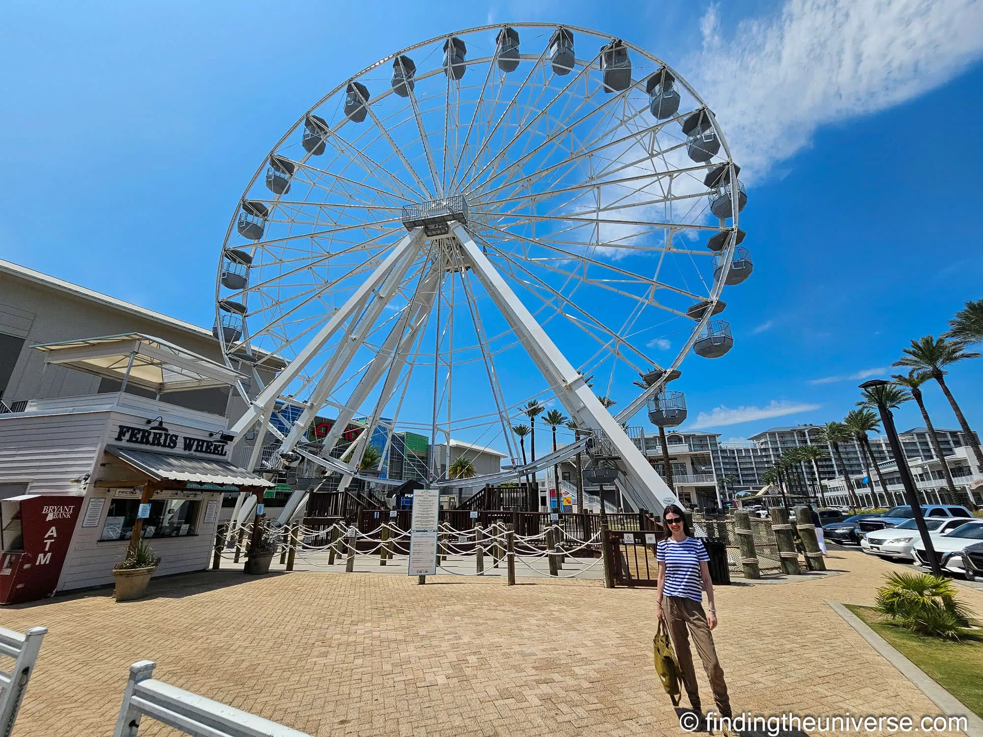 The Ferris wheel at The Wharf