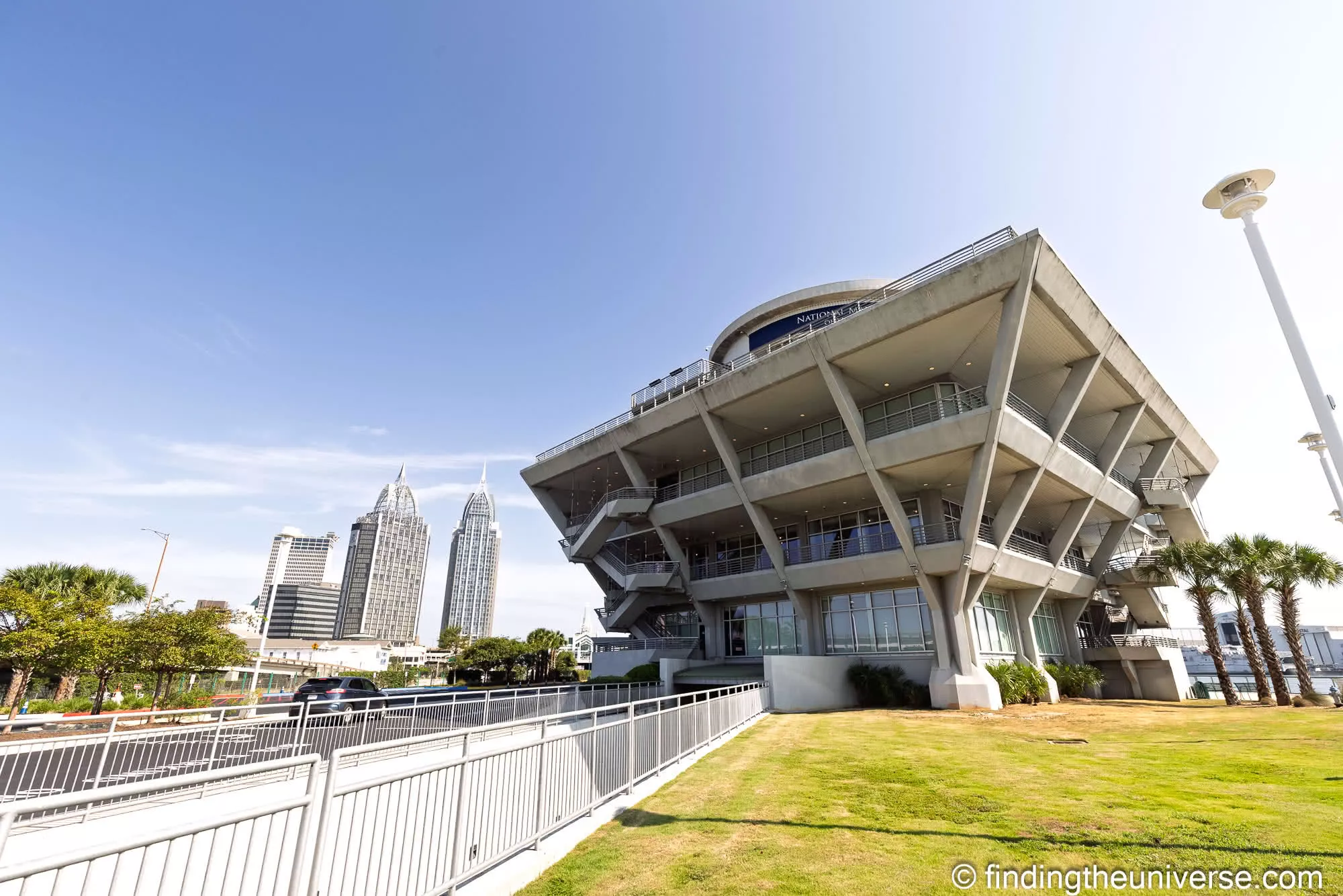 The National Maritime Museum of the Gulf on the downtown waterfront