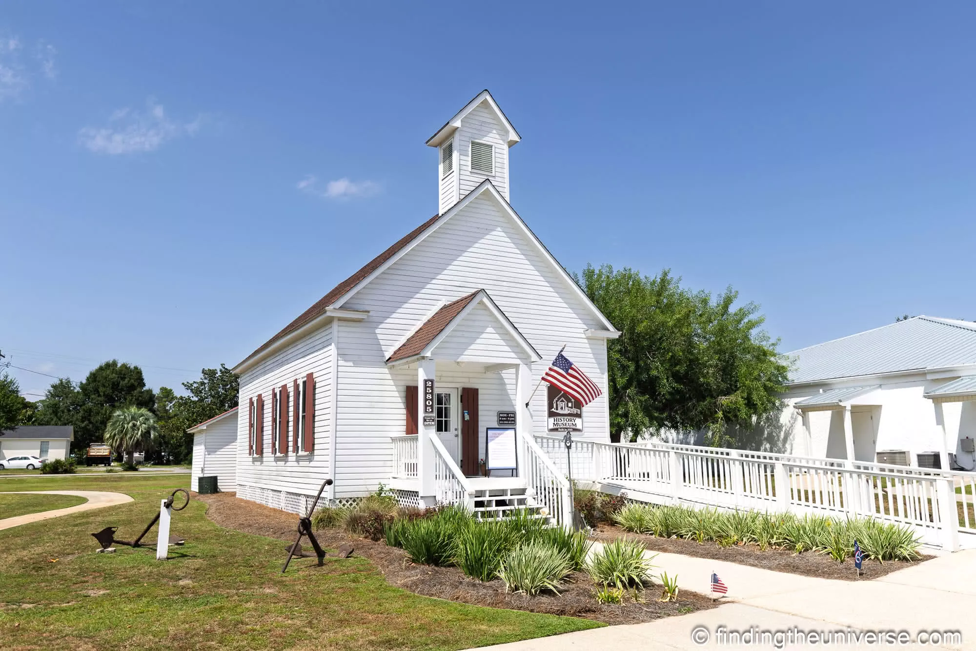 The history museum in Orange Beach