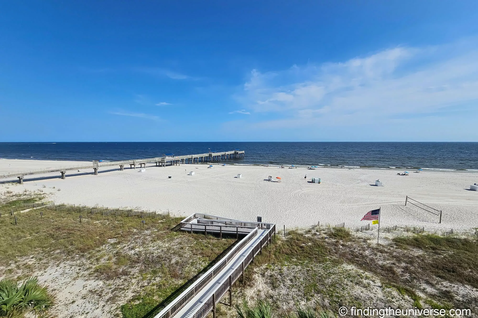 The view from our balcony at The Tides