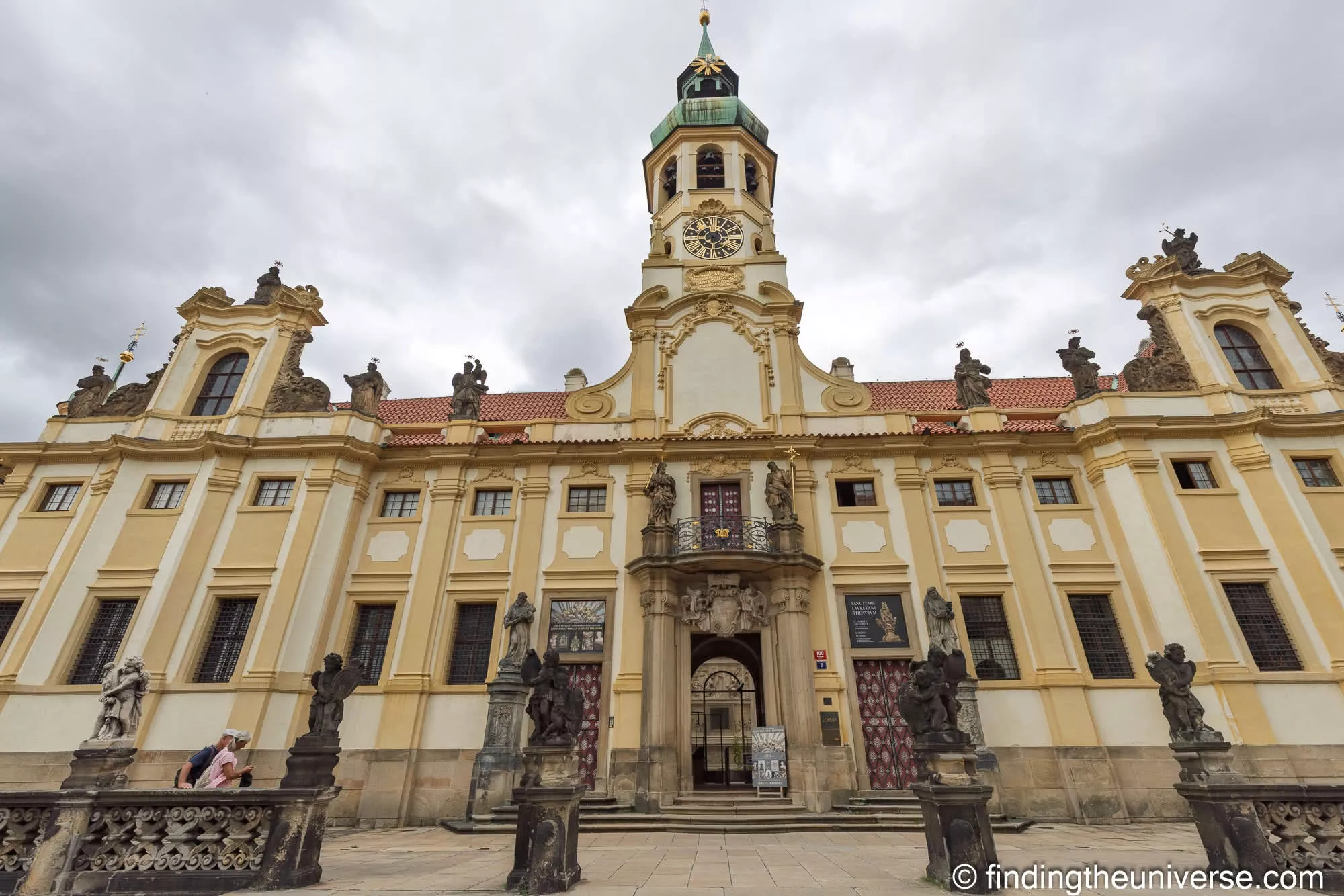 Loreto pilgrimage church façade, Prague