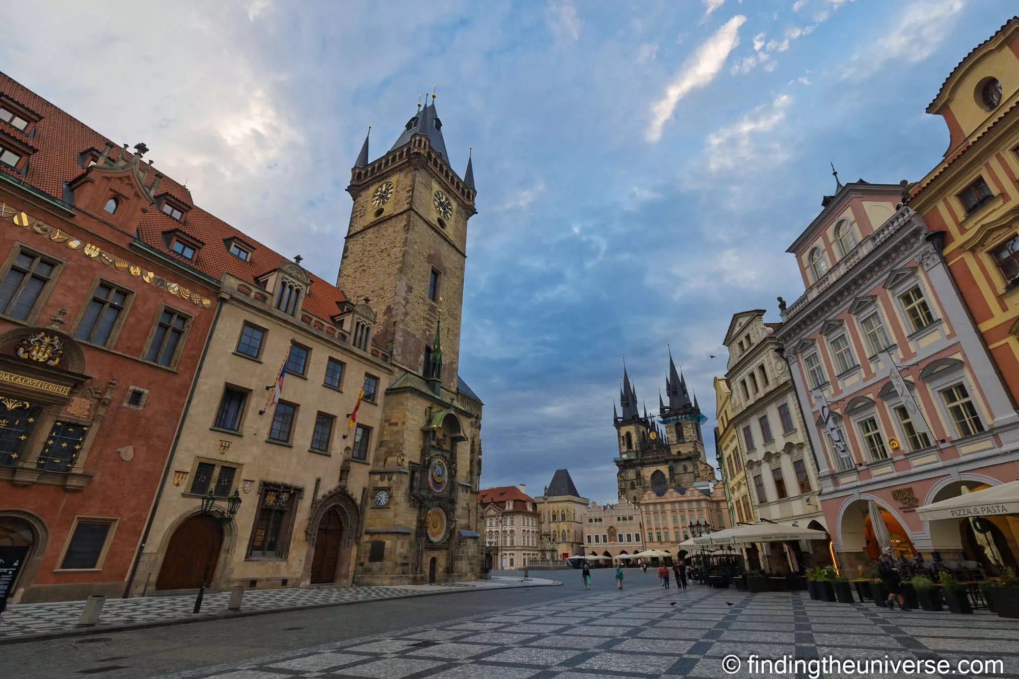 Old Town Square early in the morning, Prague