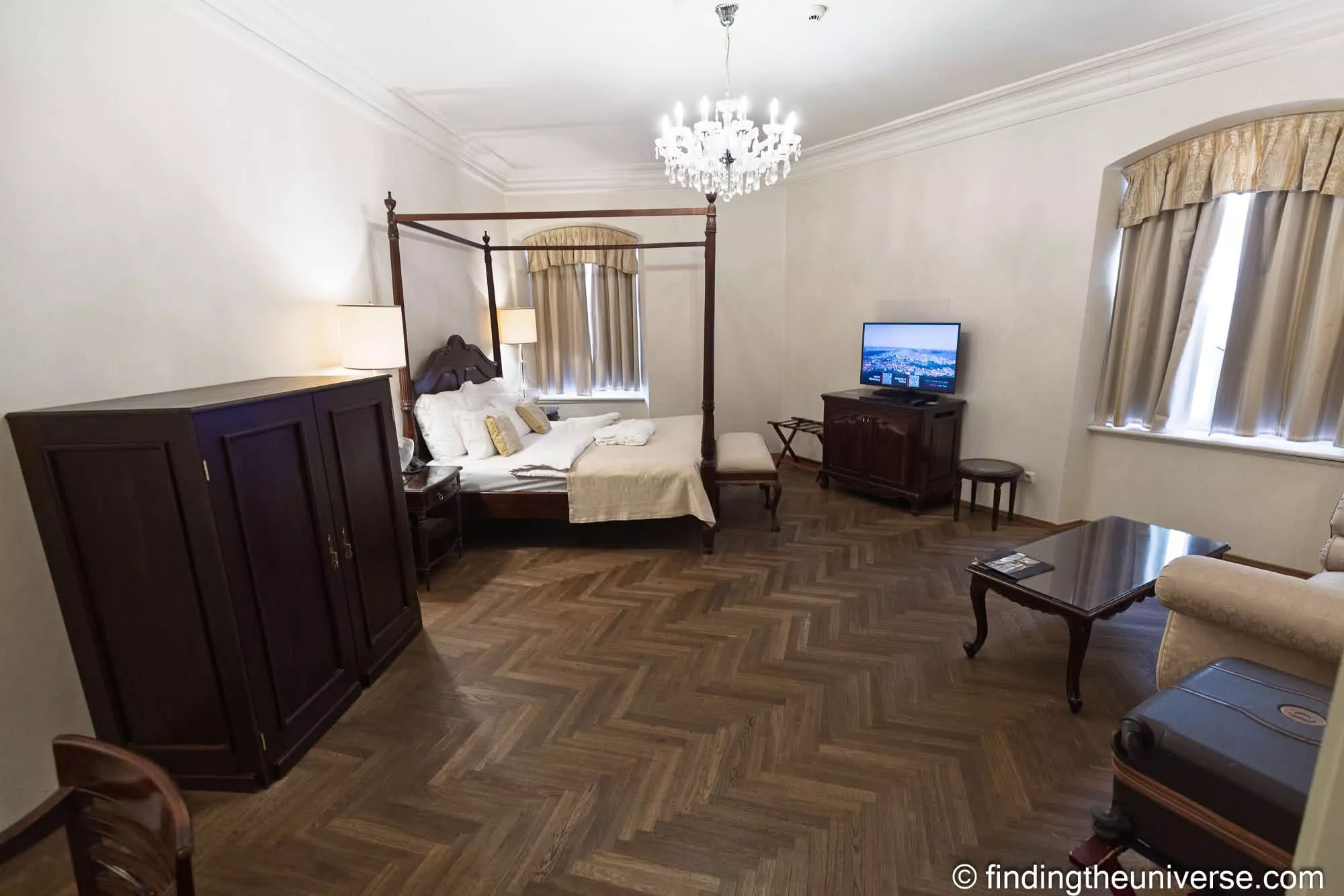 Our room at The Dominican hotel in Prague's Old Town