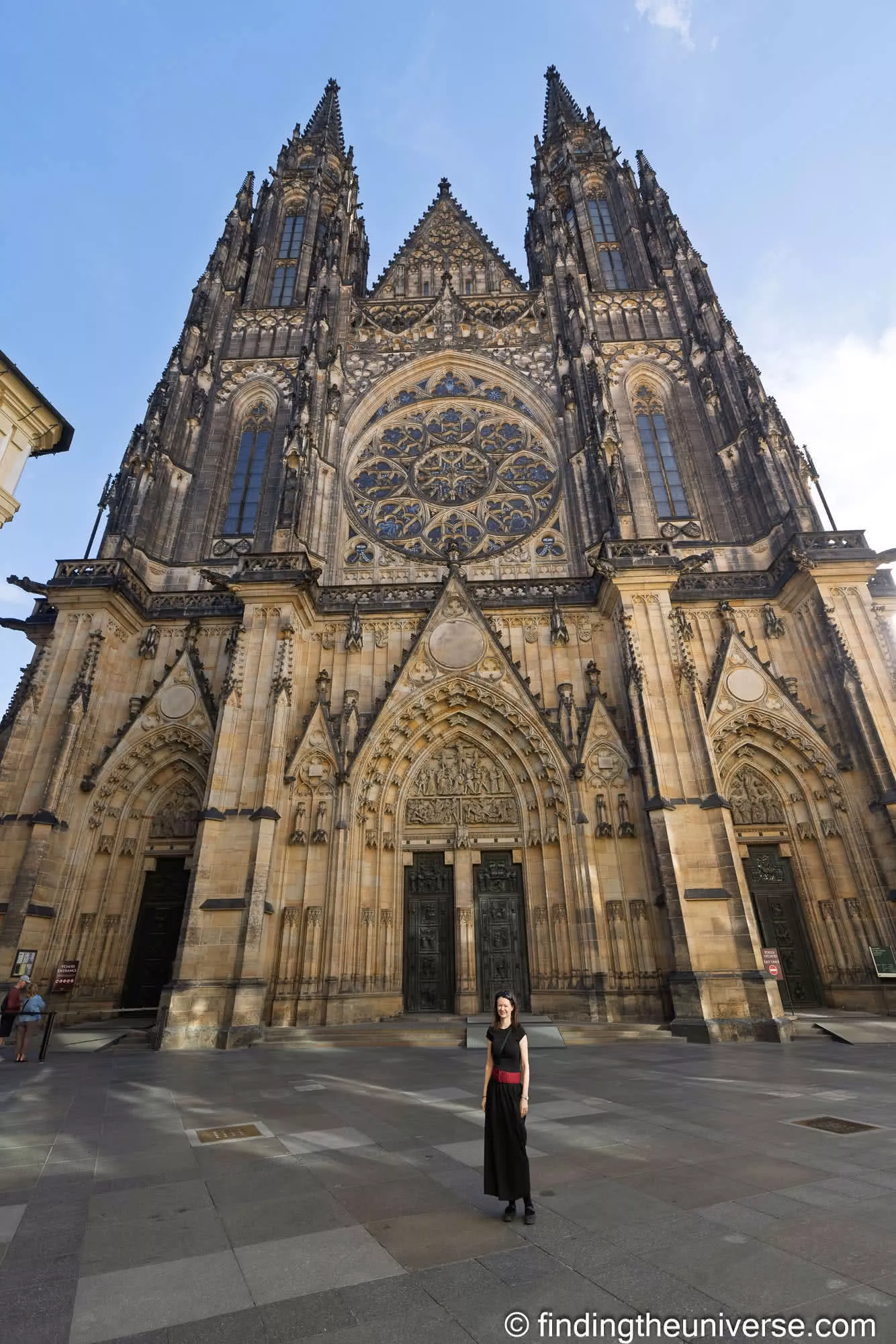 St Vitus Cathedral west front, Prague Castle